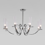 Подвесная люстра Eurosvet Rosher 60141/8 хром