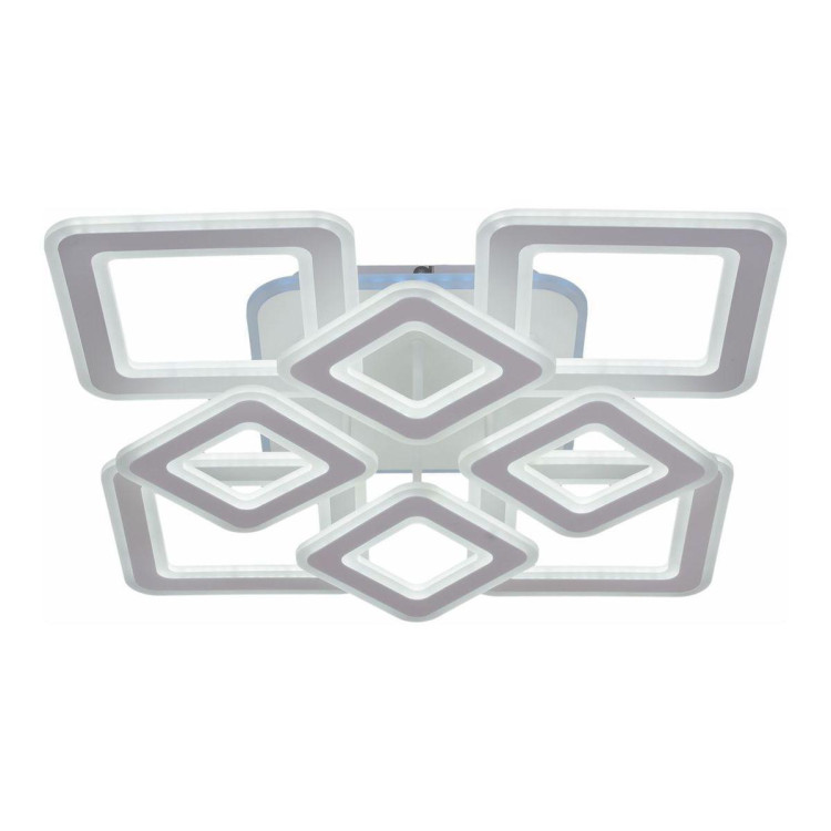 Потолочная светодиодная люстра Reluce 20536-0.3-4+4+1B WT Потолочная светодиодная люстра Reluce 20536-0.3-4+4+1B WT