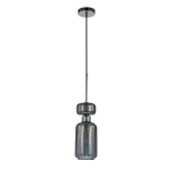 Подвесной светильник Escada Gloss 1141/1S Chrome/Smoke Подвесной светильник Escada Gloss 1141/1S Chrome/Smoke
