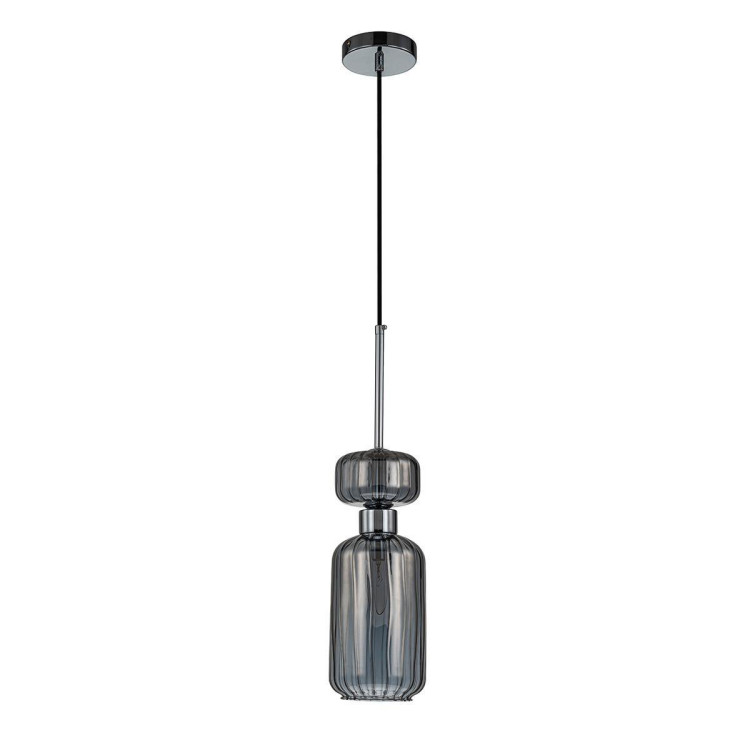 Подвесной светильник Escada Gloss 1141/1S Chrome/Smoke Подвесной светильник Escada Gloss 1141/1S Chrome/Smoke