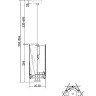 Подвесной светильник Maytoni MOD017PL-01BS Подвесной светильник Maytoni MOD017PL-01BS