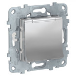 Розетка силовая Schneider Electric Unica New IP40 алюминий