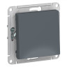 Переключатель одноклавишный Schneider Electric Atlas Design перекрестный, грифель