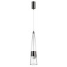 5044/12L L-VISION ODL24 435 глянц.темн.хром/прозрачный/металл/стекло Подвес LED 12W 3000K 1334Лм LUMP