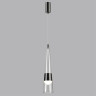 5044/12L L-VISION ODL24 435 глянц.темн.хром/прозрачный/металл/стекло Подвес LED 12W 3000K 1334Лм LUMP