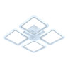Потолочная светодиодная люстра Reluce 78822-0.3-04A WH Потолочная светодиодная люстра Reluce 78822-0.3-04A WH