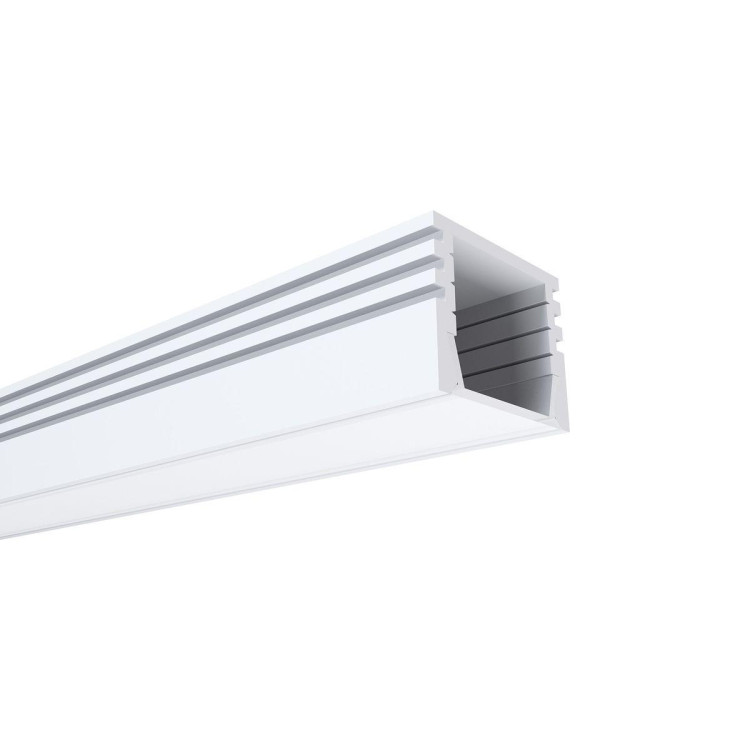 Профиль накладной с рассеивателем белый 2м. Apeyron 08-10-Б