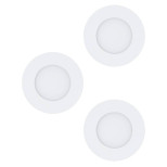 Встраиваемый светодиодный светильник Eglo Fueva 1 (3 шт) 98633 Встраиваемый светодиодный светильник Eglo Fueva 1 (3 шт) 98633