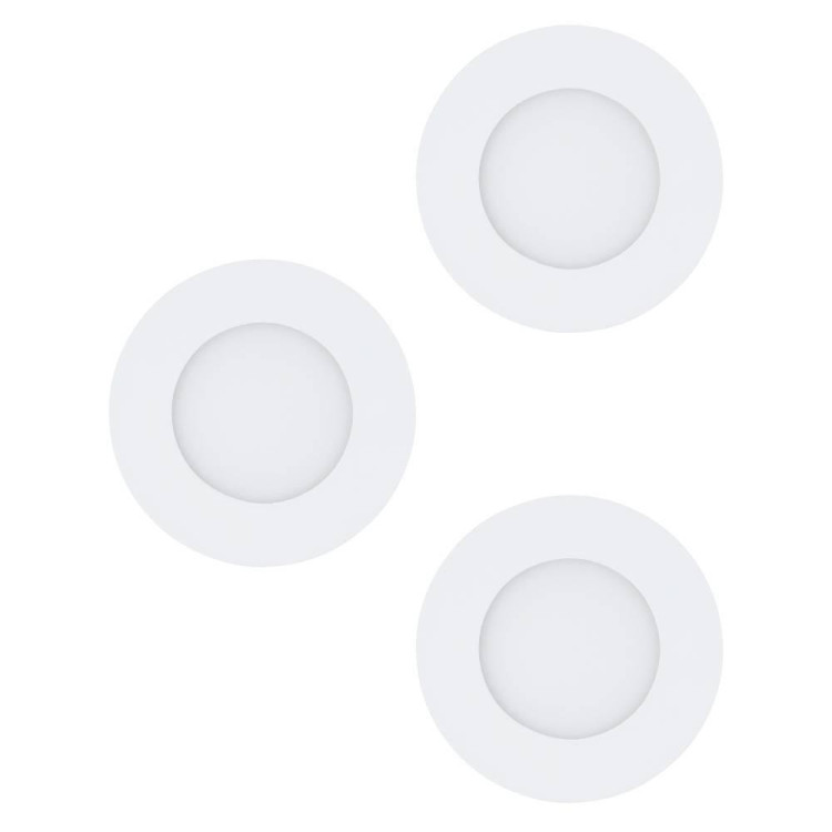 Встраиваемый светодиодный светильник Eglo Fueva 1 (3 шт) 98633