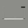 6549/18L LEDIO LN23 027 чёрный Светильник подвесной LED 18W 4000K 1200Лм 220V ROLL