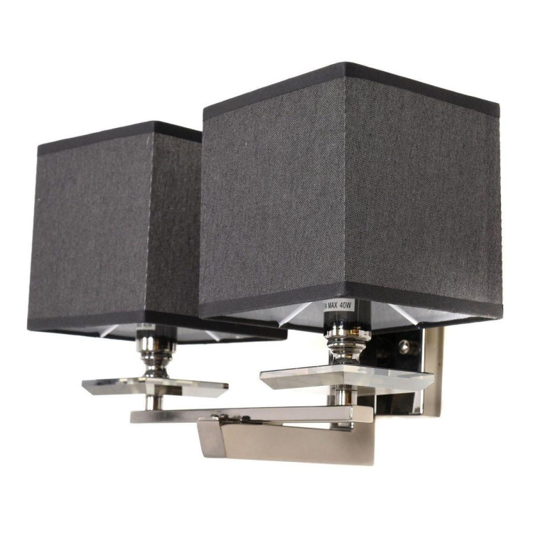 Бра Lumina Deco Flianelo LDW 1248-2 BK Бра Lumina Deco Flianelo LDW 1248-2 BK