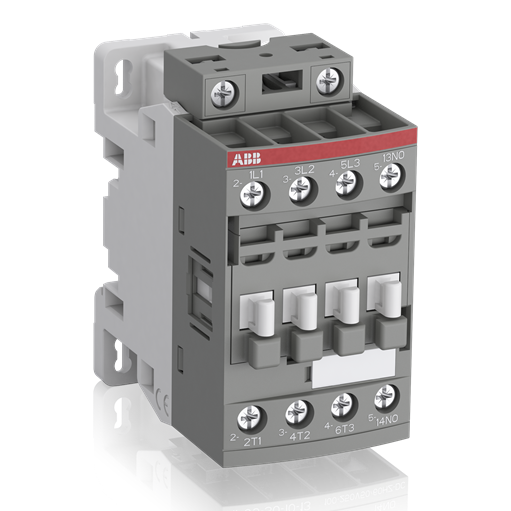 Контактор ABB AF09-30-10-13 с универсальной катушкой управления AC/DC