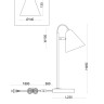 Настольный светильник Freya FR8001TL-01WG