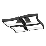 Потолочная светодиодная люстра iLedex Roomy 8196-4-X-T BK Потолочная светодиодная люстра iLedex Roomy 8196-4-X-T BK