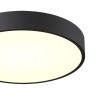 7758/48L MITRA LED SN 098 Светильник металл/акрил/черный LED 40Вт+8Вт(подсветка) 4000K D500 IP20 QUASAR