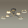 4320/60CL MIDCENT ODL22 345 металл/черный с бронзой Потолочный светильник IP20 LED 55W 2615Лм DENZEL