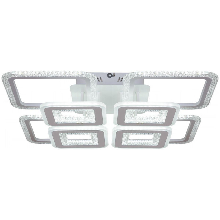 Потолочная светодиодная люстра Reluce 20532-0.3-4+4C WT Потолочная светодиодная люстра Reluce 20532-0.3-4+4C WT