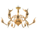 Подвесная люстра Lumina Deco Magica LDP 6028-12 GD Подвесная люстра Lumina Deco Magica LDP 6028-12 GD