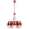 Подвесная люстра Arte Lamp Vaso A6819LM-6RD