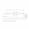 Выключатель Werkel одноклавишный проходной серо-коричневый WL07-SW-1G-2W 4690389053986