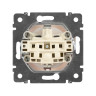 Розетка силовая Legrand Valena Classic 2K+3 с защитными шторками, на винтах, белая 774421