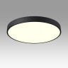 7758/70L MITRA LED SN 098 Светильник металл/акрил/черный LED 60Вт+10Вт(подсветка) 4000K D600 IP20 QUASAR