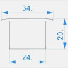 Заглушка Deko-Light End Cap I-ET-05-15 Set 2 pcs 981041