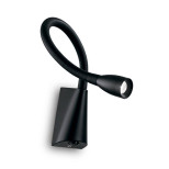 Светодиодный спот Ideal Lux Goose Ap Nero 142692 Светодиодный спот Ideal Lux Goose Ap Nero 142692