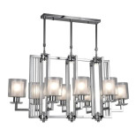 Подвесная люстра Lumina Deco Manhattan LDP 8012-8 PR CHR Подвесная люстра Lumina Deco Manhattan LDP 8012-8 PR CHR