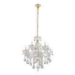 Подвесная люстра Lumina Deco Eliza LDP 7028-6+3 WT Подвесная люстра Lumina Deco Eliza LDP 7028-6+3 WT