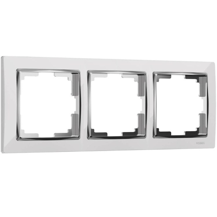 Рамка Werkel Snabb на 3 поста белая WL03-Frame-03-white 4690389046124
