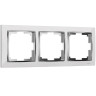 Рамка Werkel Snabb на 3 поста белая WL03-Frame-03-white 4690389046124