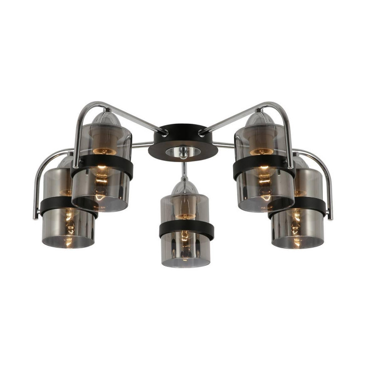 Потолочная люстра Evoluce Fiumo SLE102002-05 Потолочная люстра Evoluce Fiumo SLE102002-05