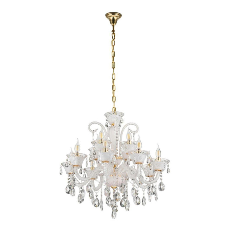 Подвесная люстра Lumina Deco Eliza LDP 7028-8+4 WT Подвесная люстра Lumina Deco Eliza LDP 7028-8+4 WT