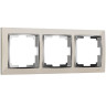 Рамка Werkel Snabb на 3 поста слоновая кость WL03-Frame-03-ivory 4690389046322