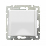 Розетка силовая Legrand Valena Classic 2K+3 с крышкой, на винтах, белая 774422