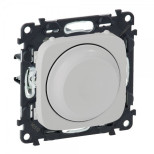 Светорегулятор Legrand Valena Allure поворотный 300 Вт, жемчуг 752060+752049