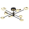 4321/63CL MIDCENT ODL22 347 металл/черный с бронзой Потолочный светильник IP20 LED 58W 2622Лм DENZEL