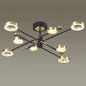 4321/63CL MIDCENT ODL22 347 металл/черный с бронзой Потолочный светильник IP20 LED 58W 2622Лм DENZEL