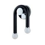 5699/2W MODERNI LN23 119 чёрный, хром Бра E14 2*60W 220V CASPIAN