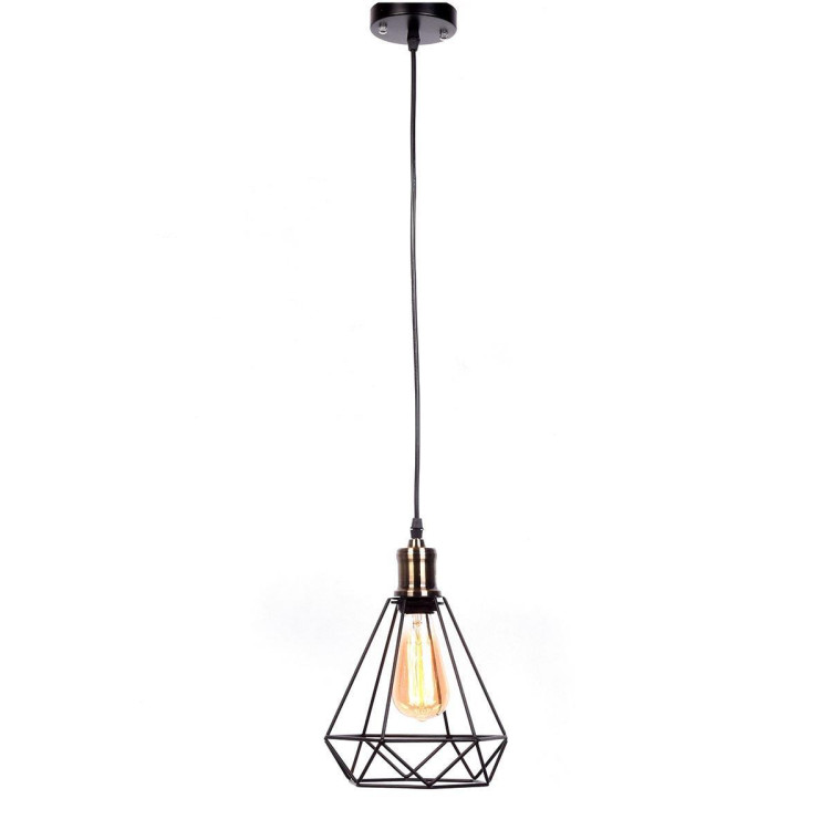 Подвесной светильник Lumina Deco Cobi LDP 11609-1 BK Подвесной светильник Lumina Deco Cobi LDP 11609-1 BK