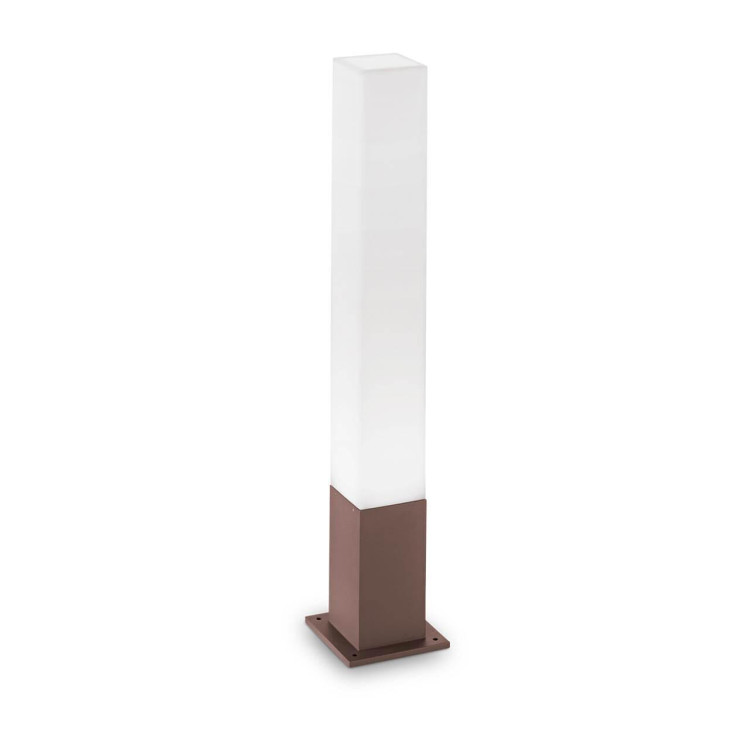 Уличный светильник Ideal Lux Edo Outdoor PT1 Square Coffee 213088 Уличный светильник Ideal Lux Edo Outdoor PT1 Square Coffee 213088