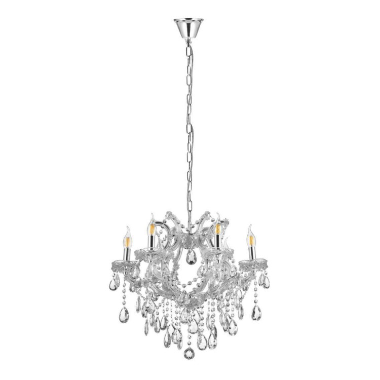 Подвесная люстра Lumina Deco Eliza LDP 7029-6 CHR Подвесная люстра Lumina Deco Eliza LDP 7029-6 CHR