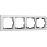 Рамка Werkel Snabb на 4 поста белая WL03-Frame-04-white 4690389046131