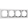 Рамка Werkel Snabb на 4 поста белая WL03-Frame-04-white 4690389046131