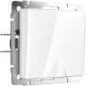 Розетка Werkel с заземлением с защитной крышкой и шторками WL01-SKGSC-01-IP44 4690389045639