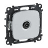 Розетка TV Legrand Valena Allure оконечная 10 дБ, алюминий 753960