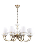 Подвесная люстра Lumien Hall Лива 1025/8H-AB-WT