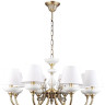 Подвесная люстра Lumien Hall Лива 1025/8H-AB-WT
