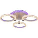 Потолочная светодиодная люстра Reluce 20548-0.3-3+1S Потолочная светодиодная люстра Reluce 20548-0.3-3+1S